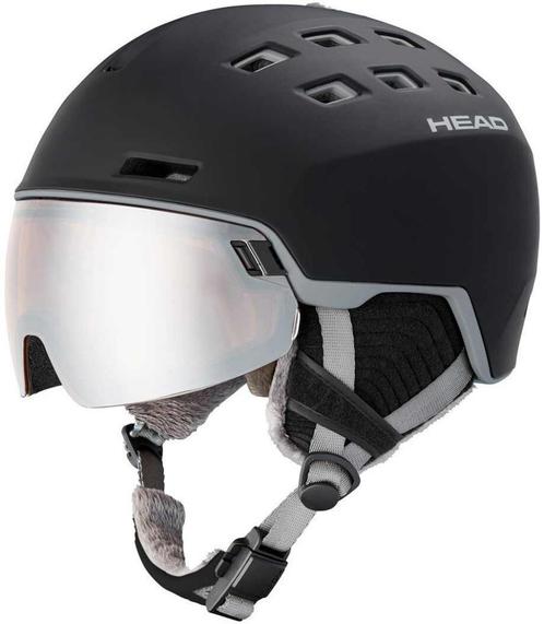 52-55 Head Rachel black comfortabele dames skihelm met bril, Sport en Fitness, Skiën en Langlaufen, Nieuw, Overige typen, Skiën