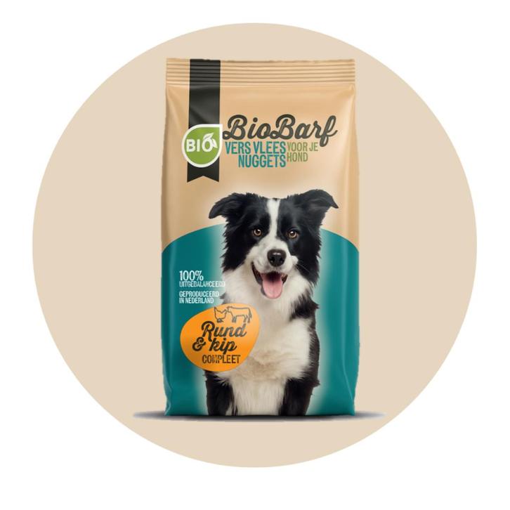 Nieuw, Barf bio vers vlees compleet nuggets, Dieren en Toebehoren, Dierenvoeding, Hond, Ophalen of Verzenden