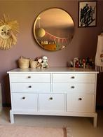 Prachtige witte massief houten grote commode 55x140x90, Ophalen, Gebruikt, 50 tot 70 cm, 100 cm of meer