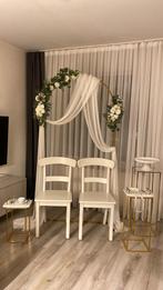 Te koop: Complete decor set verloving / trouwerij, Ophalen, Zo goed als nieuw, Versiering, Geboorte of Huwelijk
