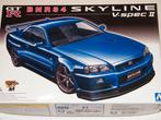 Modelbouw Nissan Skyline V-Spec II GT-R BNR34 – bouw 1:24, Overige merken, Aoshima, Groter dan 1:32, Nieuw