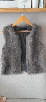 Gilet / body warmer , bont look, ZARA, M, NIEUW!, Ophalen of Verzenden, Zo goed als nieuw, Grijs