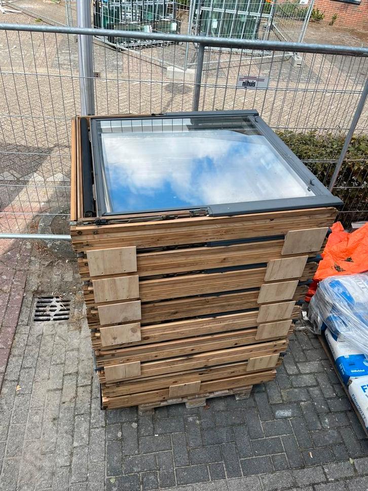 Dakramen Velux GHL S06 3059 114x118cm GEBRUIKT, Doe-het-zelf en Verbouw, Glas en Ramen, Gebruikt, Dakraam, 80 tot 120 cm, 80 tot 120 cm