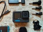 Gopro Hero 10 Black , met  verschillende accessoires, Audio, Tv en Foto, Actiecamera's, Ophalen of Verzenden, Zo goed als nieuw