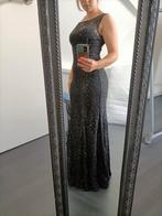 Goddiva London galajurk zwart maat 12 UK, Kleding | Dames, Ophalen of Verzenden, Zo goed als nieuw, Zwart, Galajurk