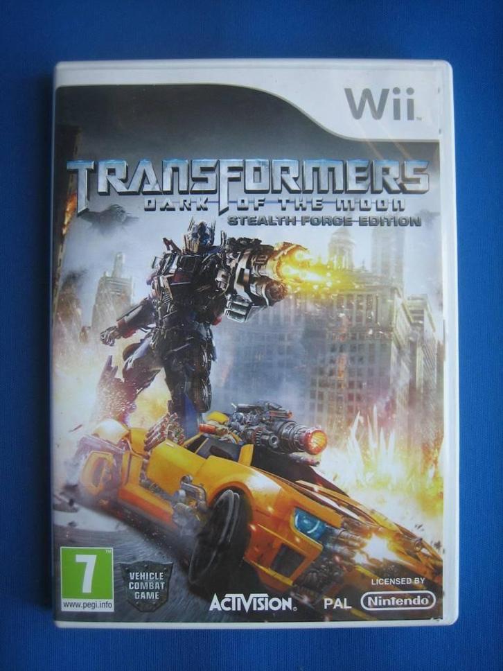 TransFormers Dark of the Moon - Wii, Spelcomputers en Games, Games | Nintendo Wii, Gebruikt, Vanaf 7 jaar, Ophalen of Verzenden