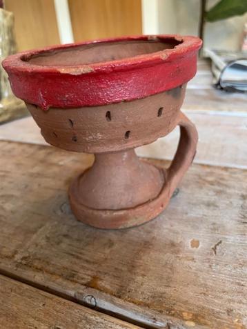 Vintage wierookbrander Noord Afrika. Aardewerk keramiek klei beschikbaar voor biedingen