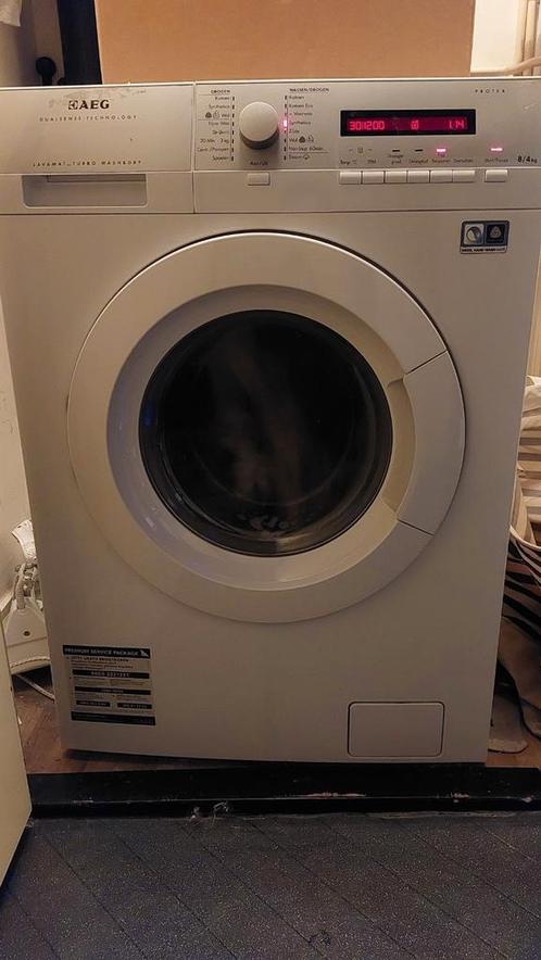 Aeg was-droog combinatie. RUILEN of T.E.A.B!, Witgoed en Apparatuur, Wasmachines, Gebruikt, Voorlader, 6 tot 8 kg, Kort programma