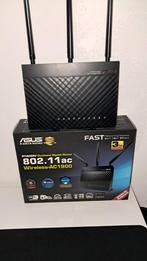 ASUS RT-AC68U Router Zwart, Ophalen of Verzenden, Zo goed als nieuw, Router, Asus