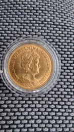 Gouden tientje, Postzegels en Munten, Ophalen of Verzenden, Goud