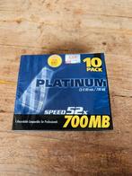 Cd r 80 min 700 mb speed 52 recordable compact disk, Ophalen of Verzenden, Nieuw in verpakking