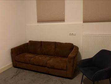 Suede comfy bank