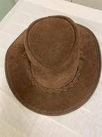 Leren Cowboy Hoed Maat M, Ophalen of Verzenden, Zo goed als nieuw, Hoed