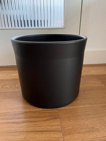 SOENDGEN Bloempot Miami Keramiek antraciet Ø 32 cm H 28 cm beschikbaar voor biedingen