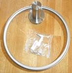 Handdoek ring mat geborsteld rvs, Ophalen, Zo goed als nieuw, Overige kleuren, Overige typen