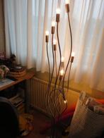 staande schemerlamp, Huis en Inrichting, Lampen | Vloerlampen, Ophalen, Gebruikt, Metaal, 150 tot 200 cm