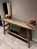 Mooie houten sidetable - 120x70x20 cm, Huis en Inrichting, Ophalen, 100 tot 150 cm, Nieuw, Minder dan 25 cm