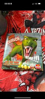 Dino Crunch Bordspel, Hobby en Vrije tijd, Gezelschapsspellen | Bordspellen, Drie of vier spelers, Ophalen of Verzenden, Zo goed als nieuw