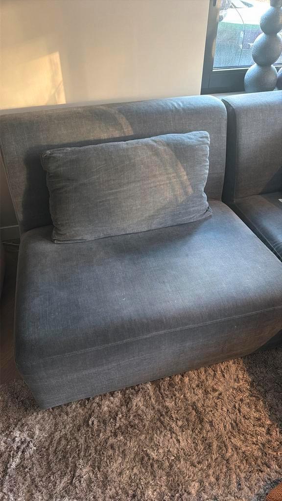 Bank chill stoel, Huis en Inrichting, Fauteuils, Zo goed als nieuw, Stof, 75 tot 100 cm, Minder dan 75 cm, Ophalen