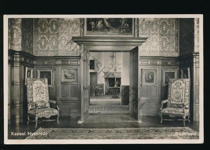 Kasteel Nyerode [KRST009-1656, Verzamelen, Ansichtkaarten | Nederland, Ongelopen, Utrecht, 1940 tot 1960, Verzenden