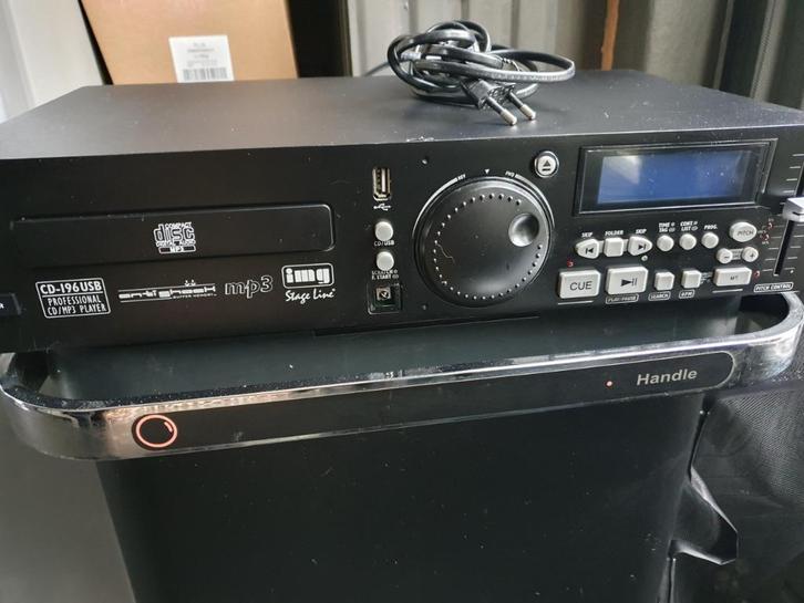 Mooie werkende professionele STAGELINE CD-196USB speler..., Audio, Tv en Foto, Cd-spelers, Gebruikt, Overige merken, Ophalen of Verzenden