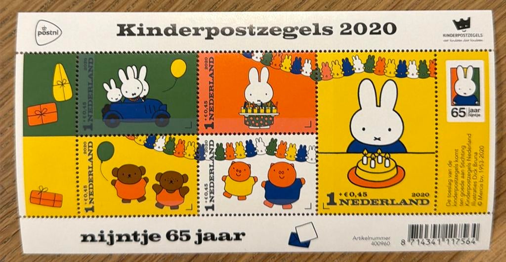 Postzegels pf. Kinderpostzegels 2020, Ophalen of Verzenden, Na 1940, Postfris