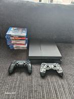 Playstation 4 ZGAN!! Met 11 spellen 2 controllers, Ophalen of Verzenden, Zo goed als nieuw, Met 1 controller