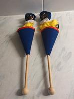 Sinterklaas,  2 kiekeboe poppen van Piet, retro, vintage, Ophalen of Verzenden