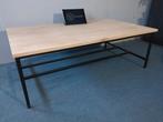 NIEUW! Salontafel industrieel eiken 120x70 WINKEL 41 hoog, 100 tot 150 cm, Nieuw, Industrieel, Rechthoekig