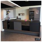 Kvik Keuken Prato Dark Grey, Huis en Inrichting, Keuken | Complete keukens, Ophalen, Dubbelwandige keuken, Zo goed als nieuw, Kunststof