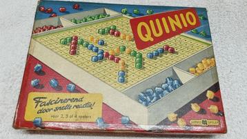 Vintage QUINIO – klassiek Jumbo denkspel (1950s) beschikbaar voor biedingen