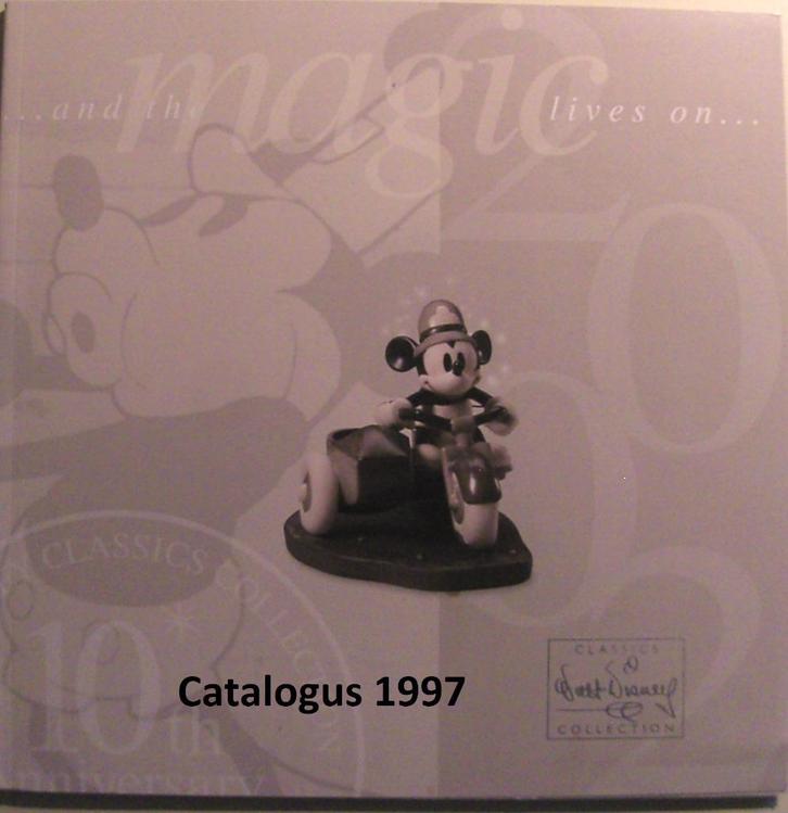 Verschillende uitgaves WDCC catalogussen, Verzamelen, Disney, Zo goed als nieuw, Papier, Kaart of Schrift, Overige figuren, Ophalen of Verzenden