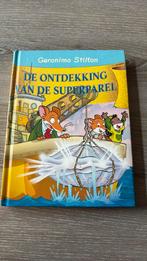 Geronimo Stilton - (42) De ontdekking van de superparel, Ophalen of Verzenden, Zo goed als nieuw, Non-fictie