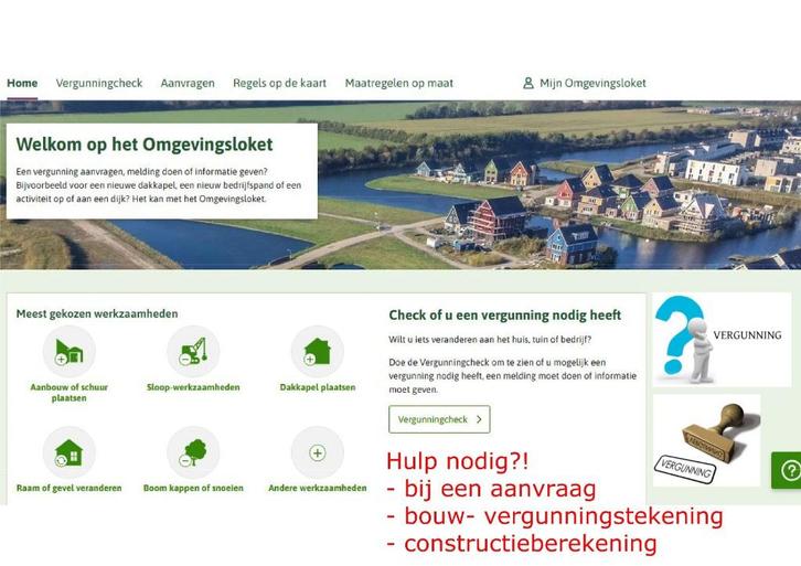 Omgevingsvergunning, Bouwtekeningen of een Ontwerp nodig?, Diensten en Vakmensen, Bouwkundig adviseurs en Architecten, Architectuur of Ontwerp