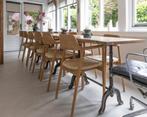 tafels, Huis en Inrichting, Tafels | Eettafels, Ophalen, 50 tot 100 cm, Zo goed als nieuw, Overige materialen