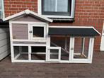 Konijnenhok nieuwstaat, 110 cm of meer, 60 tot 90 cm, Nieuw, Ophalen of Verzenden