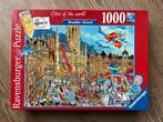 Fleroux puzzel Brussel, Ophalen of Verzenden, 500 t/m 1500 stukjes, Zo goed als nieuw