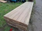 Hardhout schutting planken 420 cm bezorgen mogelijk, Tuin en Terras, Palen, Balken en Planken, Ophalen, Planken, Nieuw, Hardhout