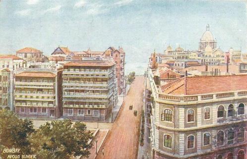 (701-445-009) Bombay Apollo Bunder, Verzamelen, Ansichtkaarten | Buitenland, Buiten Europa, Verzenden