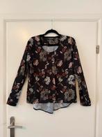 Perla Nera | dames tuniek | maat M | zwart met bloemen, Ophalen of Verzenden, Zo goed als nieuw, Maat 38/40 (M), Zwart