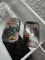 Black bolt white flare mini tin, Ophalen