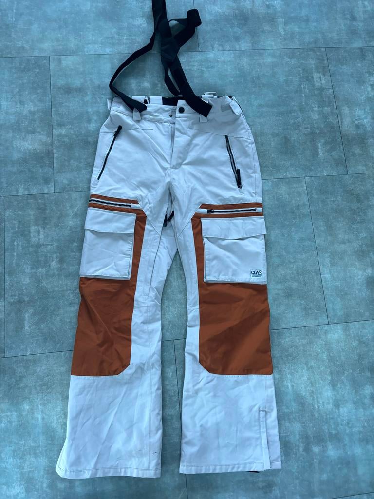 Colour Wear Skibroek Beige/Camel - Maat M, Ophalen of Verzenden, Zo goed als nieuw, Colour wear, Broek