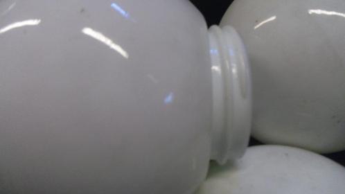 9 witte lampenbollen, Huis en Inrichting, Lampen | Overige, Gebruikt, Ophalen