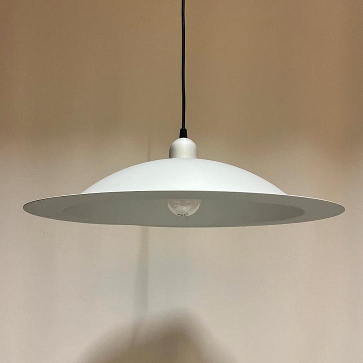 TOTALE LEEGVERKOOP Stilnovo Lampiatta 50 zilvergrijs, Huis en Inrichting, Lampen | Hanglampen, Gebruikt, Minder dan 50 cm, Metaal