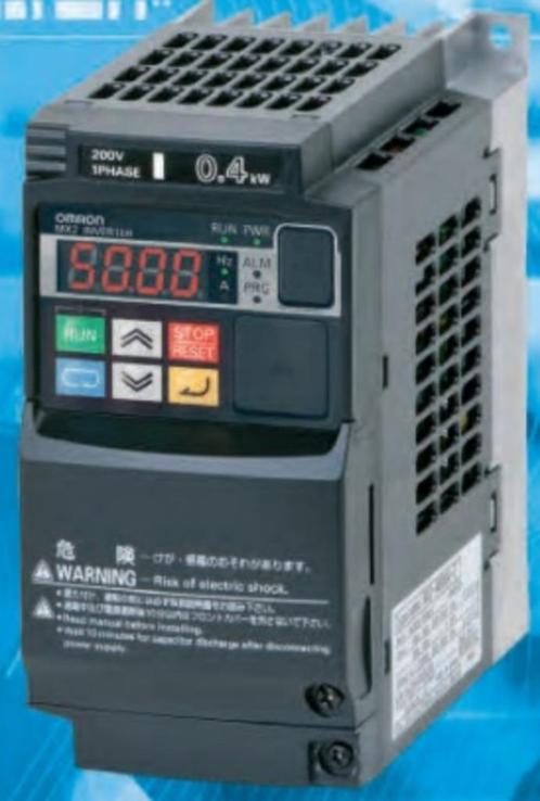 ### 3 fase Omron MX2 Inverter 0,4Kw Frequentieregelaar ###, Hobby en Vrije tijd, Elektronica-componenten, Gebruikt, Ophalen of Verzenden