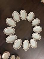 Ovale schaal set (12 stuks) - Zo goed als nieuw!, Huis en Inrichting, Keuken | Servies, Ophalen, Keramiek, Overige stijlen, Schaal of Schalen