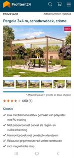 Pergola 3x4, Tuin en Terras, Overkappingen, Ophalen, Nieuw, Tuinpaviljoen