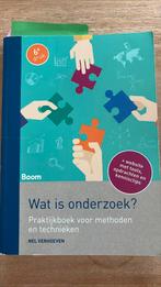 Nel Verhoeven - Wat is onderzoek?, Ophalen of Verzenden, Zo goed als nieuw, Nel Verhoeven
