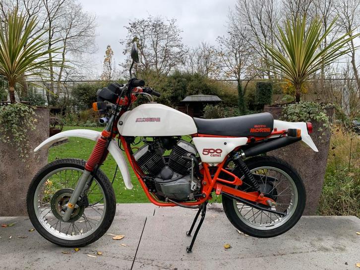 Moto morini camel 500, Motoren, Motoren | Oldtimers, Enduro, 12 t/m 35 kW, 2 cilinders, Ophalen