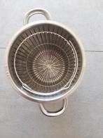 Apsperge pan, Ophalen of Verzenden, Zo goed als nieuw, Rvs